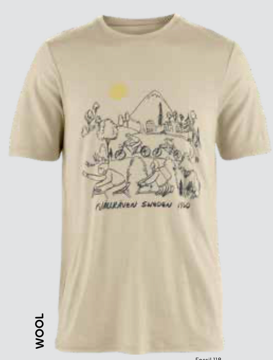 Fjallraven Men's Hoja Lugnt Wool T-Shirt SAMPLE (12600330)