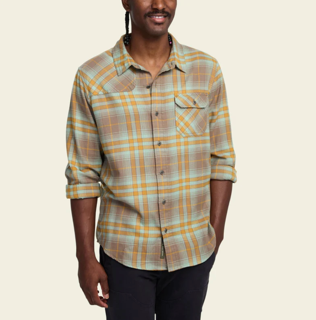 Howler Bros Men's Harker's Flannel (1210) SAMPLE