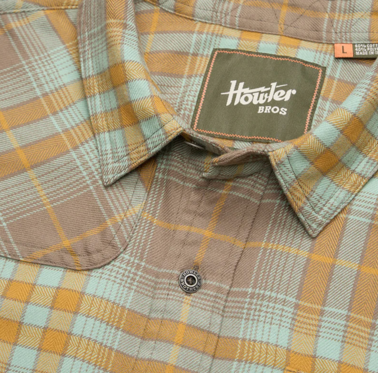 Howler Bros Men's Harker's Flannel (1210) SAMPLE