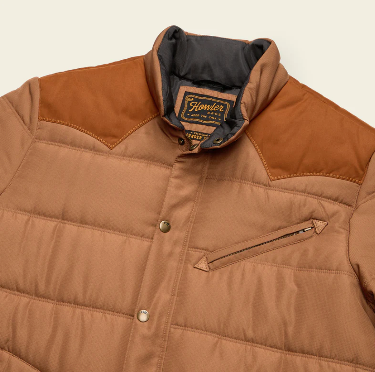 Howler Bros Men's Rounder Quilted Jacket (1584) SAMPLE