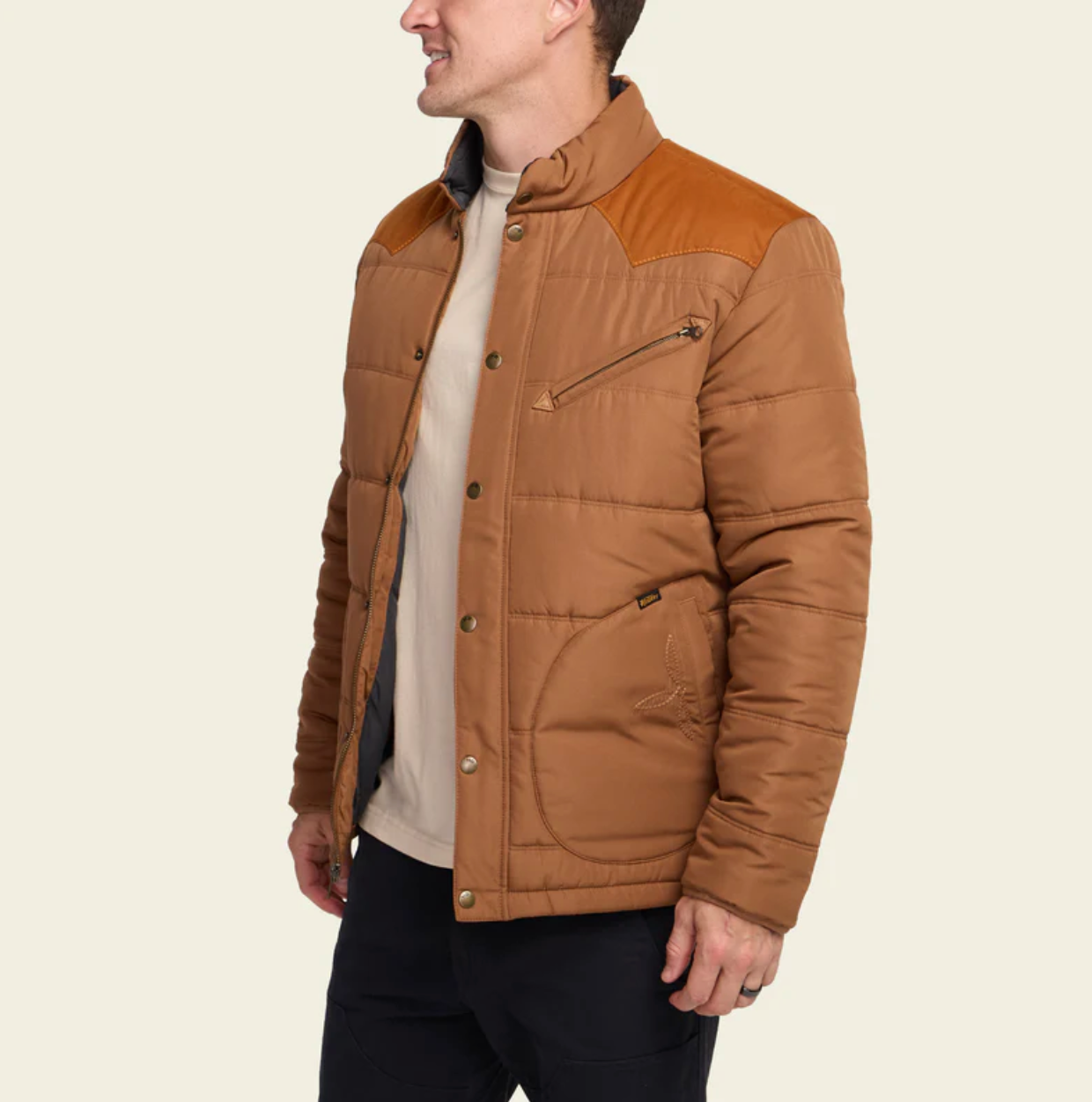 Howler Bros Men's Rounder Quilted Jacket (1584) SAMPLE