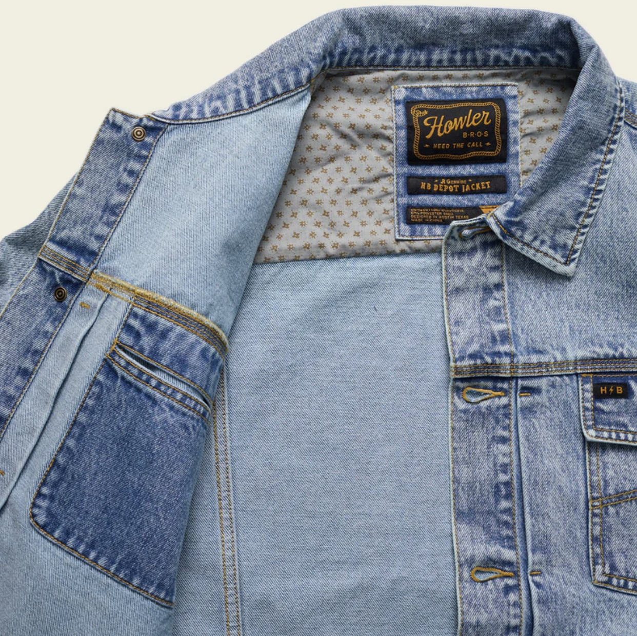 Howler Brothers Men's Denim Depot Jacket (1557) SAMPLE