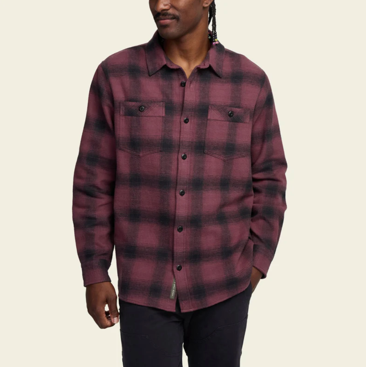 Howler Bros Men's Rodanthe Blanket Flannel SAMPLE