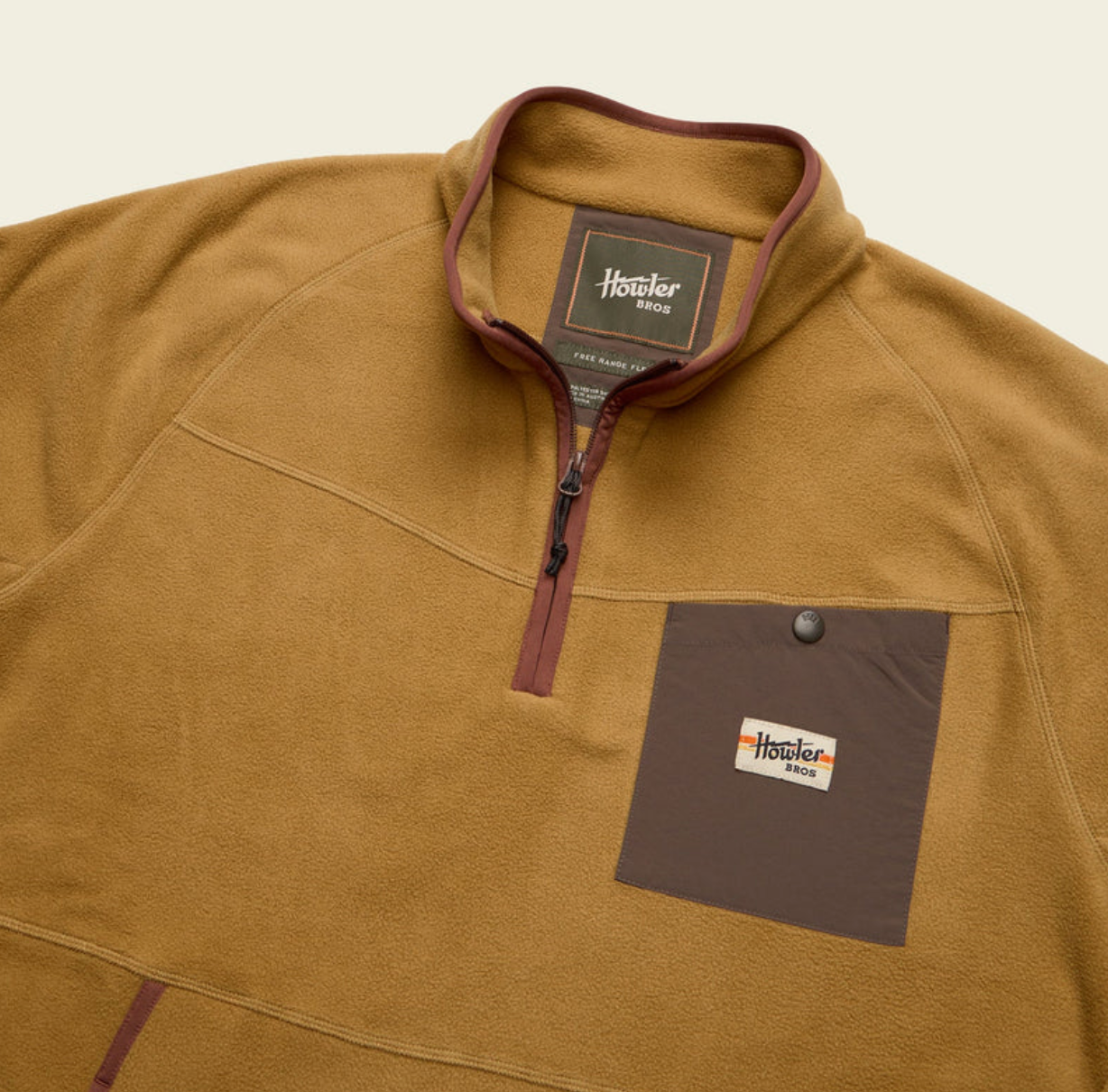 Howler Bros Men's Free Range Fleece Pullover (1579) SAMPLE