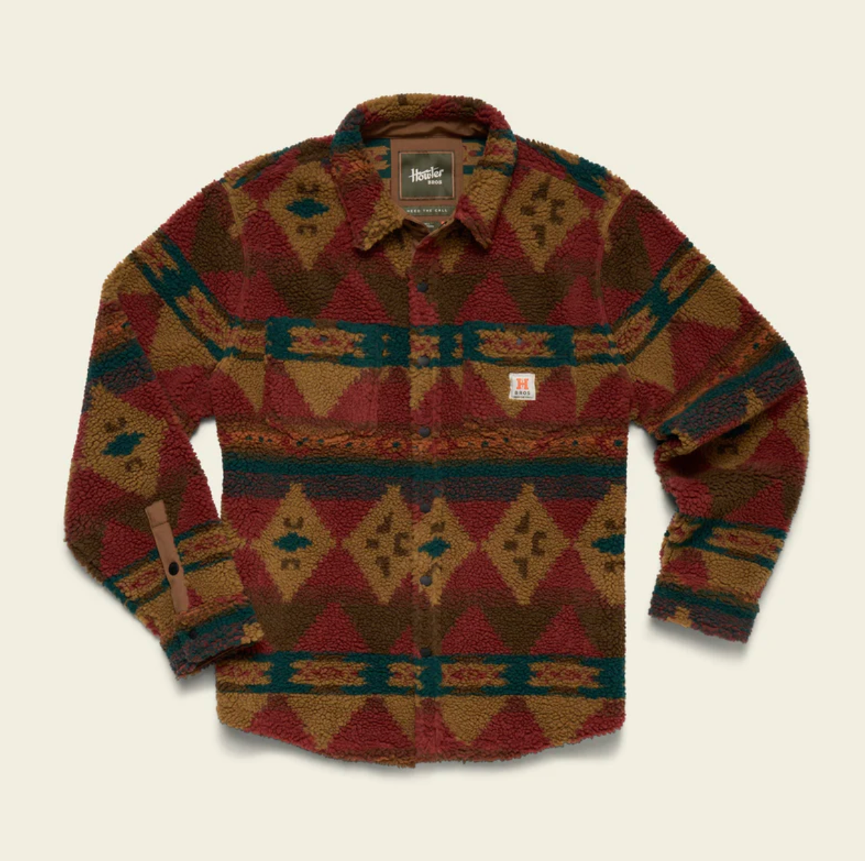 Howler Bros Men's Allegheny Fleece Overshirt (1288) SAMPLE