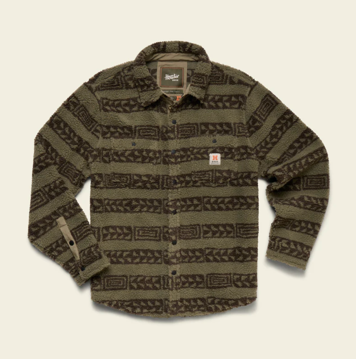 Howler Bros Men's Allegheny Fleece Overshirt (1288) SAMPLE