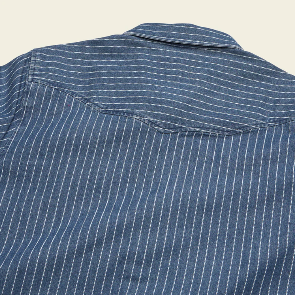 Howler Bros Men's Dust Up Denim Snapshirt SAMPLE