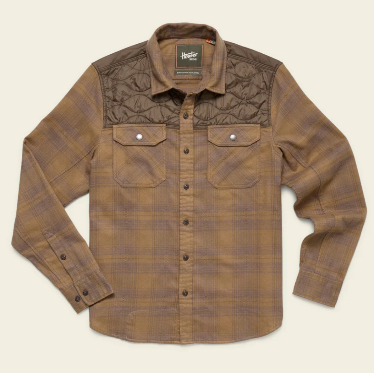 Howler Bros Men's Quintana Quilted Flannel (1253) SAMPLE