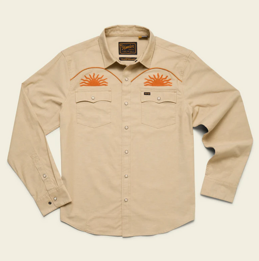 Howler Bros Men's Crosscut Deluxe Snapshirt (2229) SAMPLE