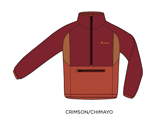 Cotopaxi Men's Abrazo 2.0 Fleece Half Zip Jacket SAMPLE