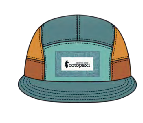 Cotopaxi Zen Garden Tech 5 Panel Hat (S26469U1655) SAMPLE