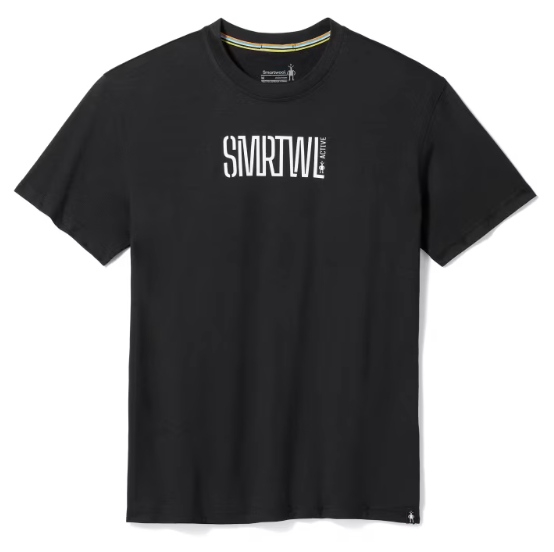 Smartwool Unisex Active Logo Short Sleeve Tee (SW017153) SAMPLE