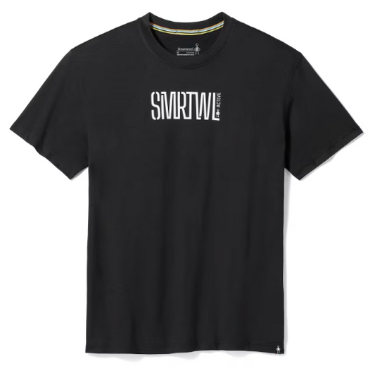 Smartwool Unisex Active Logo Short Sleeve Tee (SW017153) SAMPLE