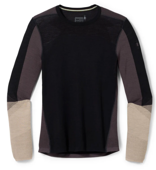 Smartwool Men's Intraknit Thermal Merino Base Layer Colorblock Crew (SW016453) SAMPLE