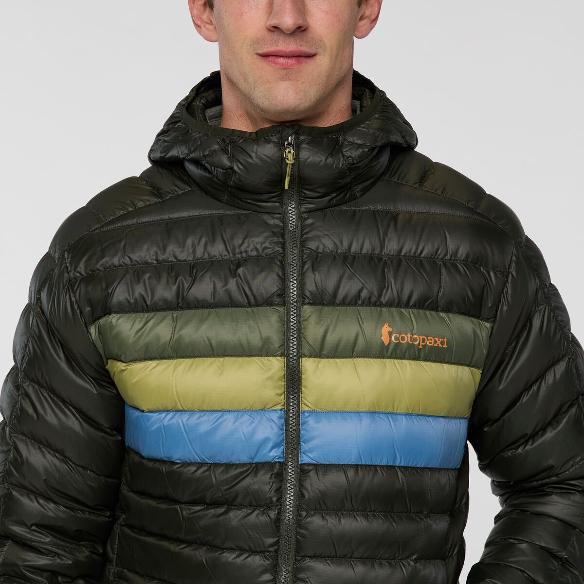 Cotopaxi Men's Fuego Down Hooded Jacket SAMPLE