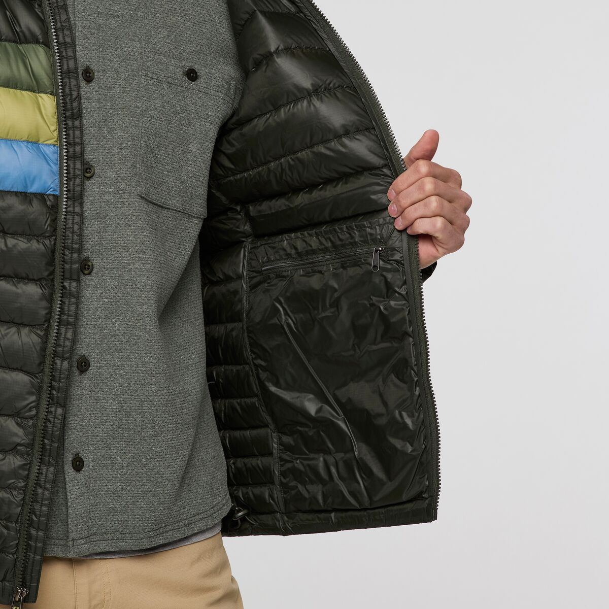 Cotopaxi Men's Fuego Down Hooded Jacket SAMPLE