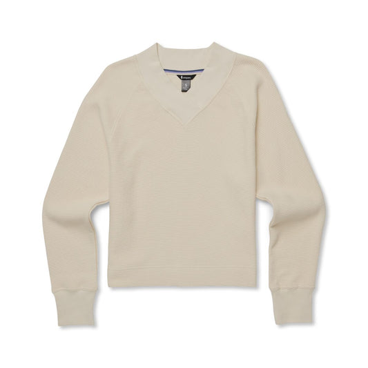 Cotopaxi Women's Atajo Long Sleeve Waffle V-Neck SAMPLE